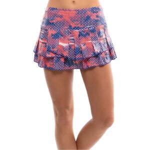 LUCKY IN LOVE Honeycomb Tennis Skirt Skort Medium